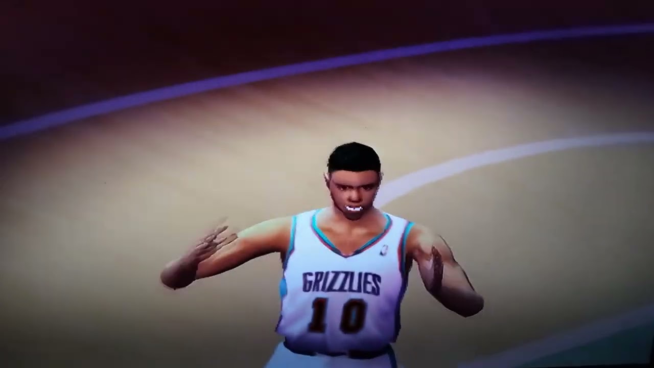 nba live 2001 [ps2] player intro