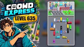Crowd Express Level 635 | Full Walkthrough - No Magnets