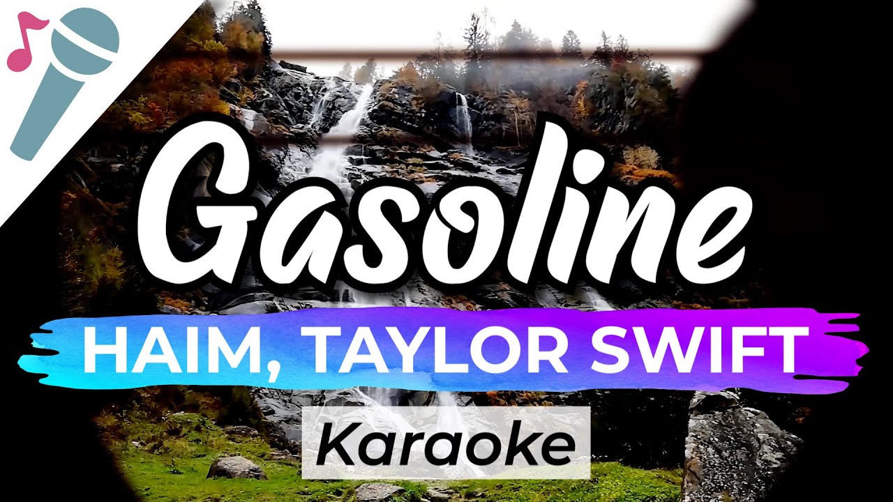 HAIM - Gasoline ft. Taylor Swift - Karaoke Instrumental (Acoustic