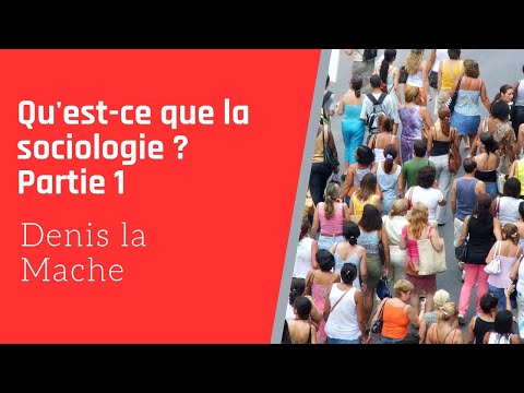 Vidéo: Qu'est-ce Que La Sociologie