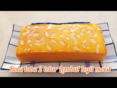 Bolu Labu Kuning 2 Telur