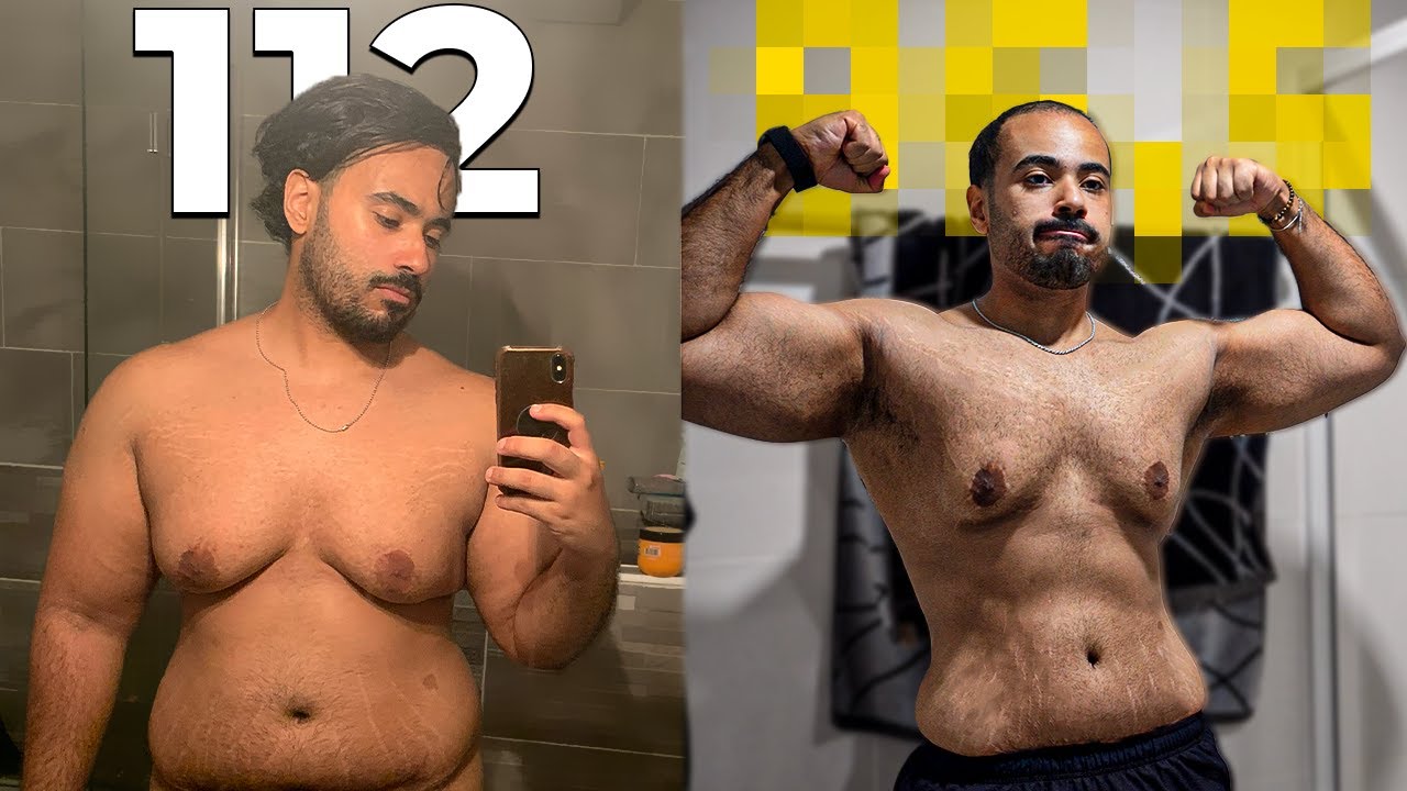 De 112 kg à Aujourd’hui : Ma Transformation Physique 2024 (en cours)