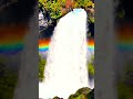 Chasing Rainbows at the Waterfall 🌈 | Pure Nature Power