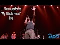 J. Brown performs "My Whole Heart" live; Rebirth of Marvin Tour Baltimore