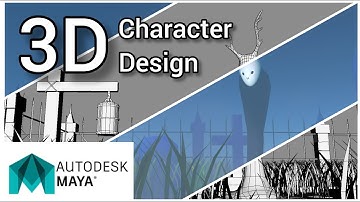 Scary Character 3D modeling. Graveyard Keeper (Autodesk Maya tutorial)