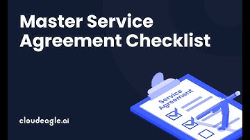 What Should Be Included in a Master Service Agreement