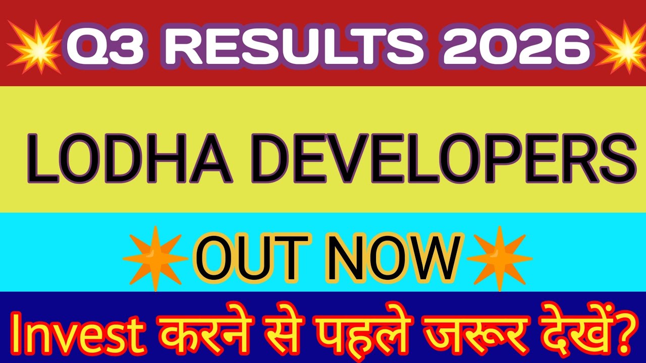 Lodha Q3 Results 2026🔴Macrotech Developers Result🔴Lodha Share Latest News🔴Macrotech Developers Share