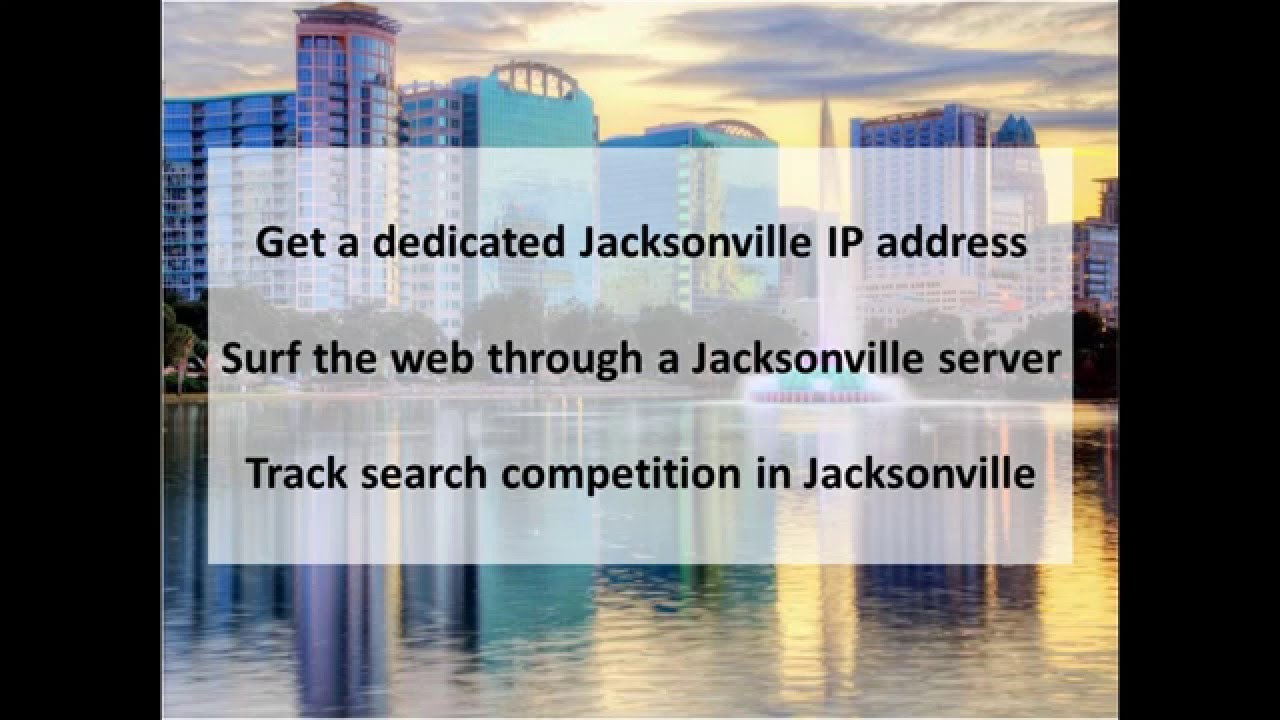 Jacksonville FL Private Proxies, Buy Jacksonville Proxy Servers PK
