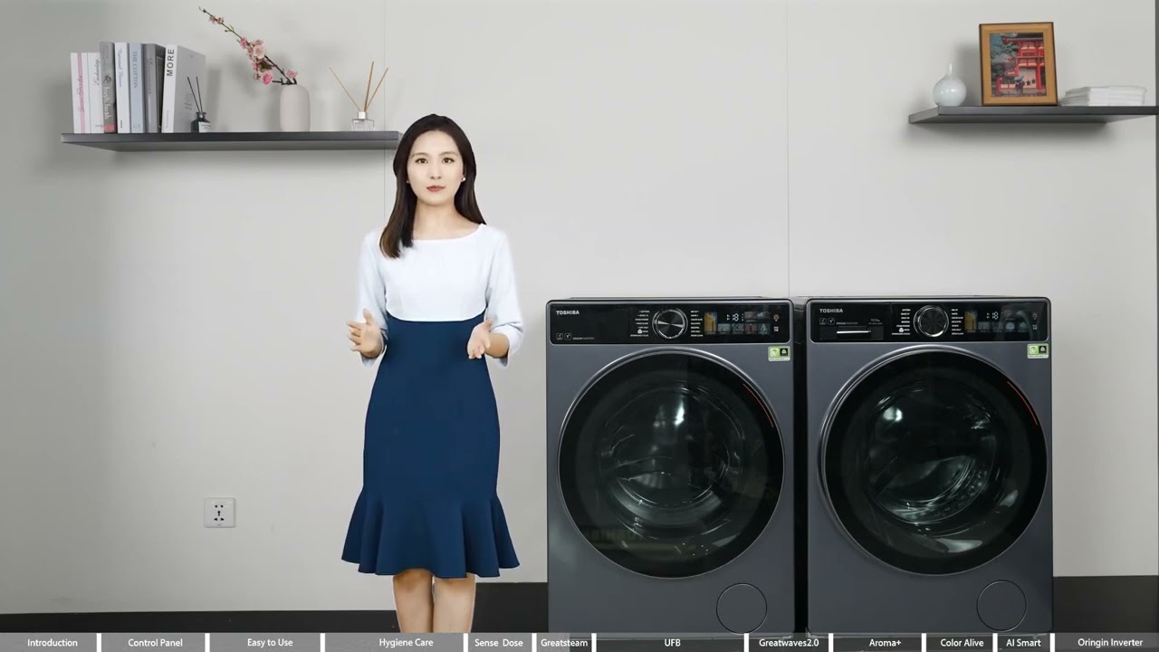 Máy giặt  To Inverter 10.5 kg TW-T25BZU115MWV(MG)