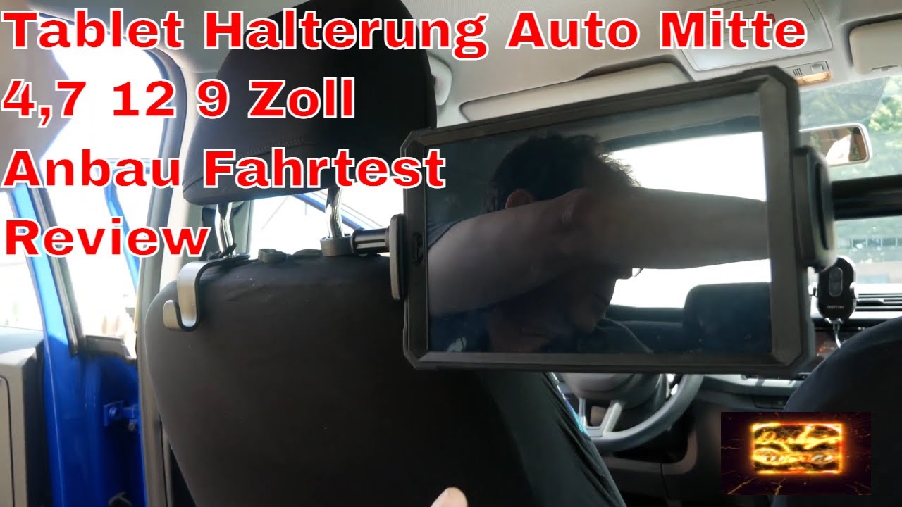 Tablet Halterung Auto Mitte 4,7 12 9 Zoll Anbau Fahrtest Review 