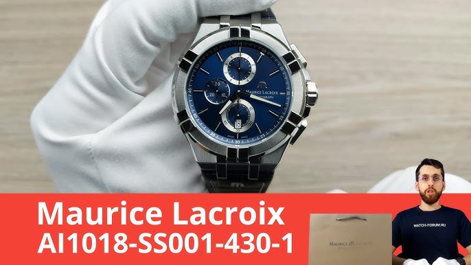 Maurice Lacroix Aikon Automatic Chronograph Sprint AI6038-DLB01-330-4  Limited Edition - YouTube