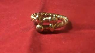 how to make a twisted ring detail part II