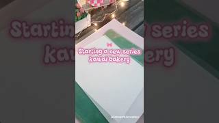 HOOK: NEW SERIES ALERT💖Starting my Kawaii Bakery series 🧁🎀 Part 1: making the shelves & background✨