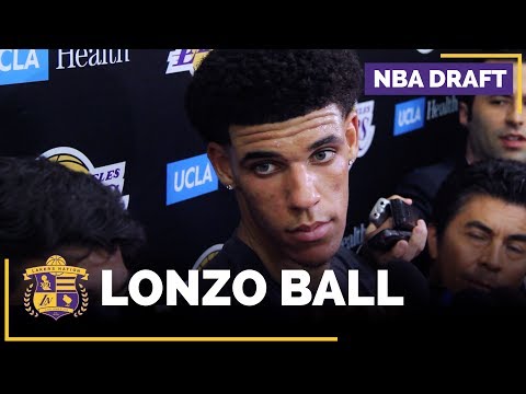 Lakers Workout UCLA's Lonzo Ball (FULL INTERVIEW)
