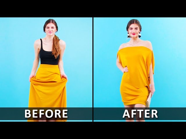 Super Cool Clothing Make Over Hacks and DIY Ideas by Blossom