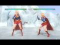 DEAD OR ALIVE 5 - Rachel VS Tina - Supergirl Costume Mod