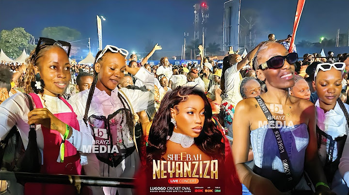 Congratulations Sheebah Kalungi !! Neyanzizza Concert Live at Lugogo Cricket Oval