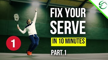 Deel 1 - Leer de tennisservice in een les van 10 minuten!