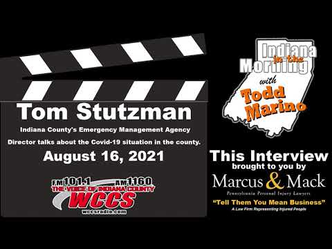 Indiana in the Morning Interview: Tom Stutzman (8-16-21)