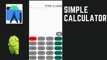 HOW TO CREATE A SIMPLE CALCULATOR - ANDROID STUDIO(JAVA) PART 1 (TUTORIAL)