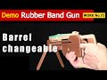 [No.71] Changeable barrel system, 20 rounds Rubber Band Machine Gun/ oggcraft.jp