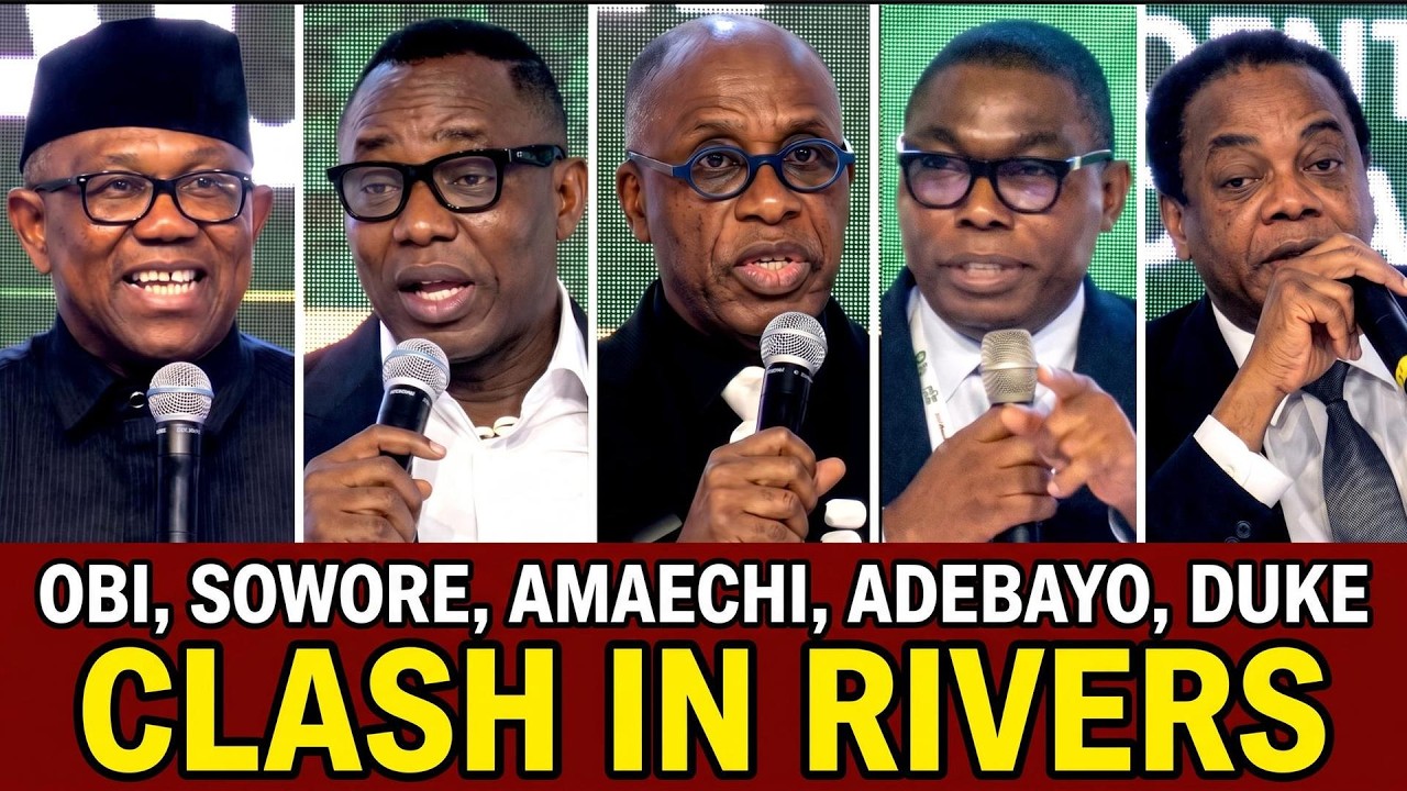Watch Peter Obi, Sowore, Amaechi, Adebayo & Donald Duke's Live Clash Over Who Wins & Lo