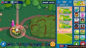 Cyclops, level one - balloon adventure time td