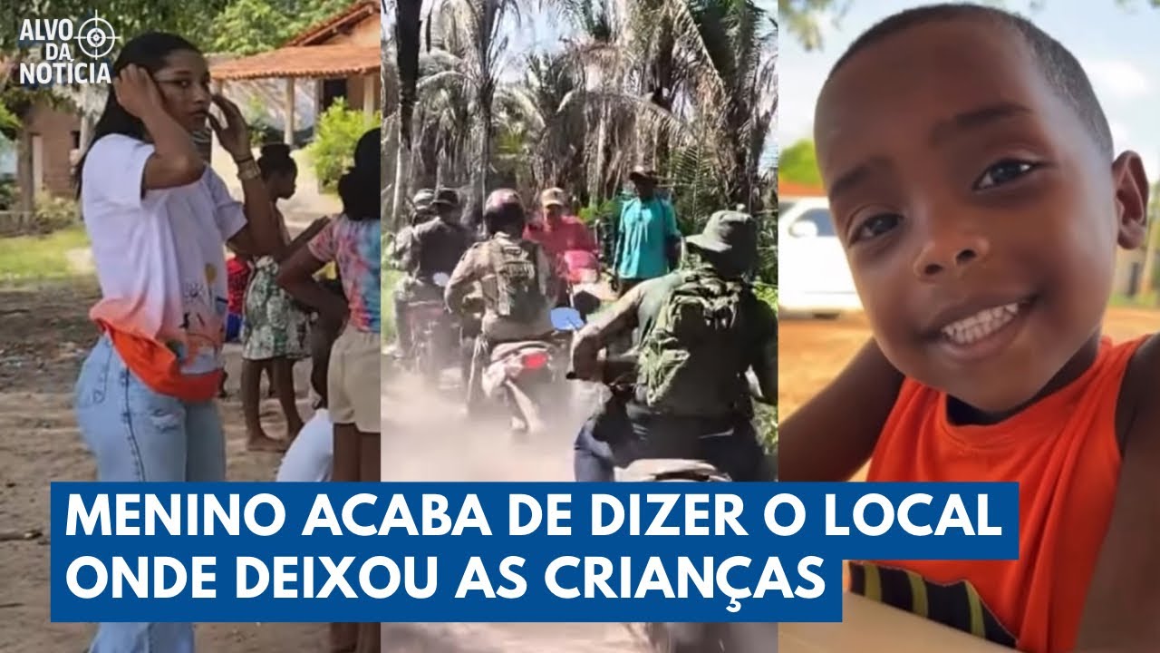 Novo Relato Choca e Muda as Buscas por Crianças Desaparecidas em Bacabal | Alvo da Notícia