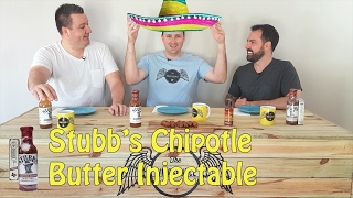 Stubb's Chipotle Butter Injectable Sauce Review + Inferno Wing Roulette! Stubb S Wing Sauce Sauce Review Inferno Wing Roulette