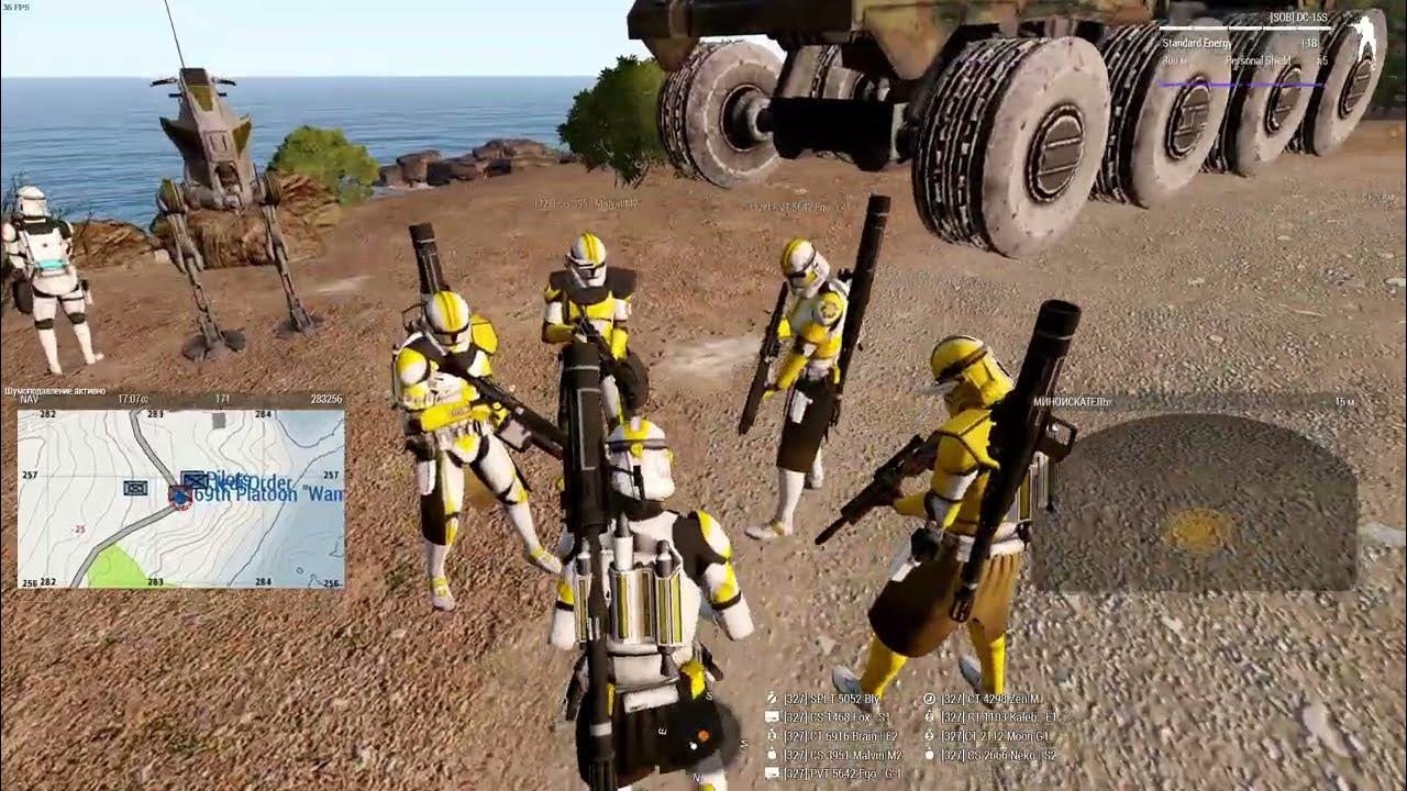 Star Wars Arma 3 RP Server [Storm Of The Galaxy] Операция "Sword Fish" YouTube