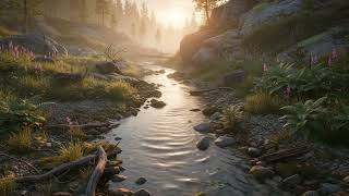 Serene Nightfall: Gentle Music for Blissful Sleep and Relaxation