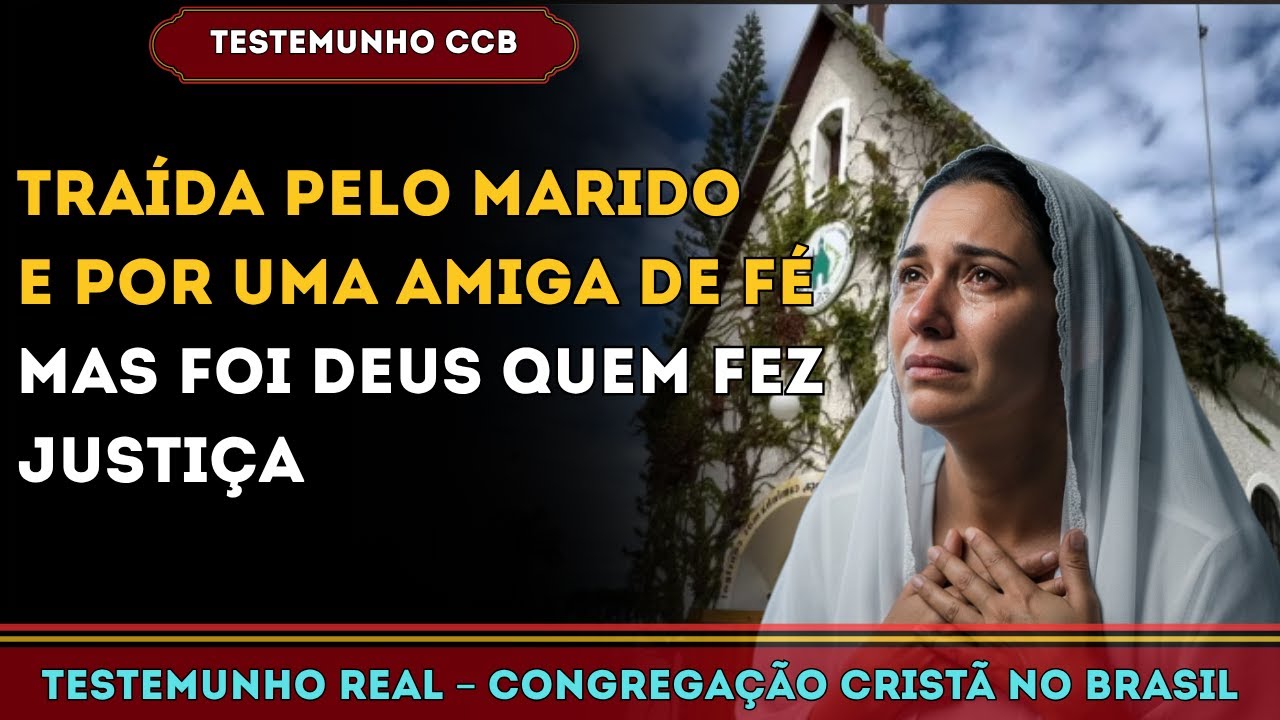 TESTEMUNHO CCB – ELA FOI TRAÍDA PELO MARIDO E PELA AMIGA, MAS DEUS FEZ JUSTIÇA E A RESTAUROU