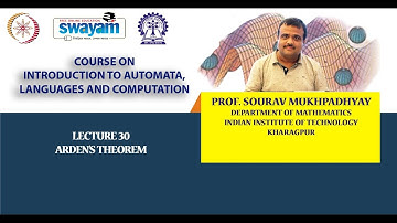 Lecture 30: Arden’s Theorem