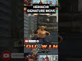 HEIHACHI SIGNATURE MOVE #shorts #shortsviral #gaming #shortsvideo