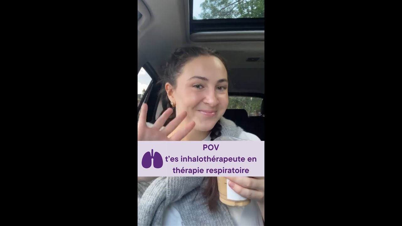 Geneviève : inhalothérapeute en thérapie respiratoire