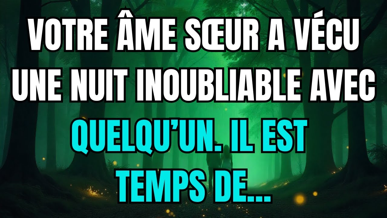 Les anges disent que votre âme sœur a vécu une nuit inoubliable avec quelqu’un. Il est temps de...