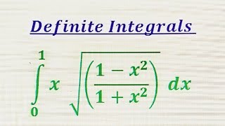 Definite Integral- How to evaluate definite integrals using properties.