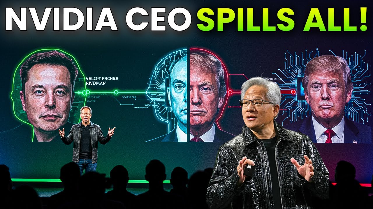 Nvidia CEO Jensen Huang Spills Secrets on AI, Musk & Trump! - YouTube