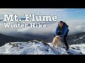 Solo Winter Hike to Mt. Flume in the White Mountains, New Hampshire