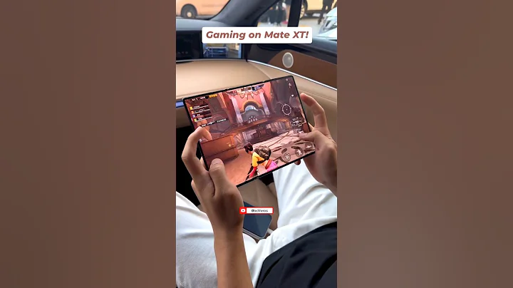 What do you think of gaming on the Huawei Mate XT tri-fold phone #bgmi #pubgmobile #gaming  #shorts