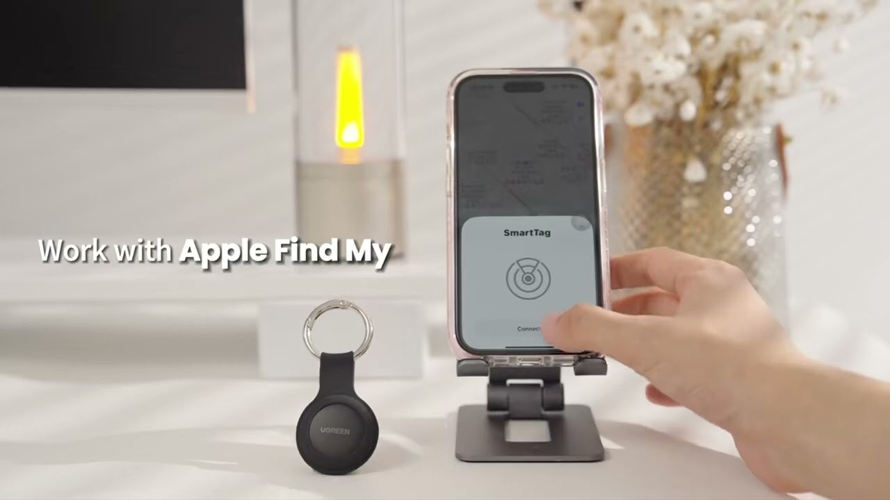 UGREEN-Traceur GPS Bluetooth avec Apple Find My Key, Smart Tr