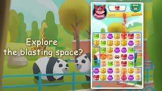 Happy Animals-Match 3 puzzle screenshot 4
