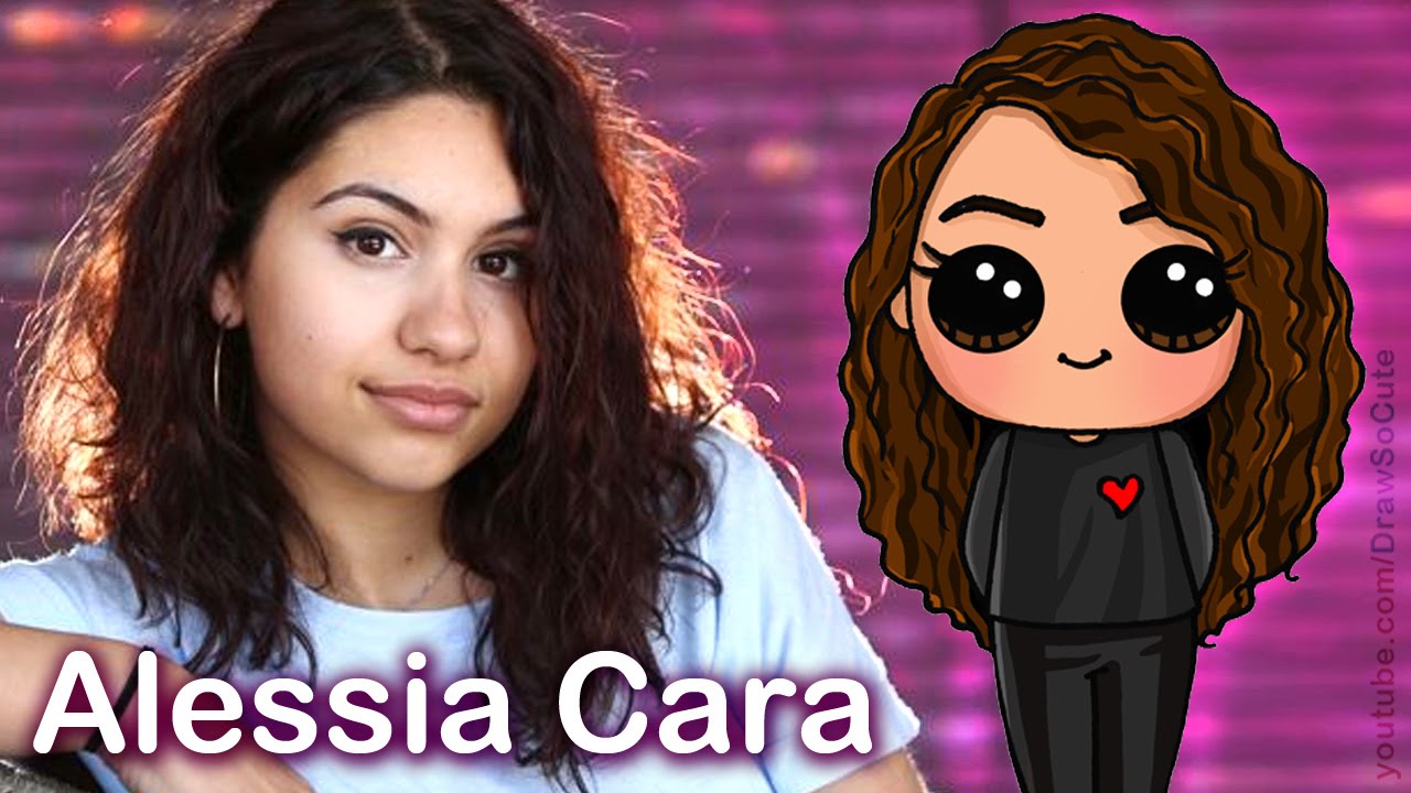 How To Draw Alessia Cara Chibi Step By Step Easy Scars To Your Beautiful Music Video Youtube