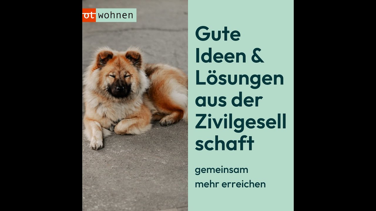 Digtales Event openTransfer wohnen: Gute Ideen und Lösungen aus der Zivilgesellschaft (11.09.2024)