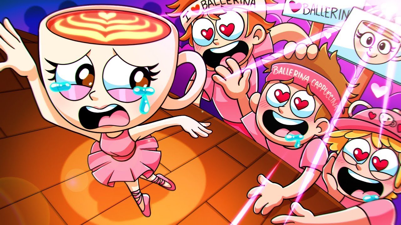 BALLERINA CAPPUCCINA tem um FÃ CLUBE! Brainrot Italiano Animação
