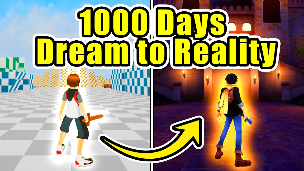 1000 Days of Making my Dream Game - YouTube