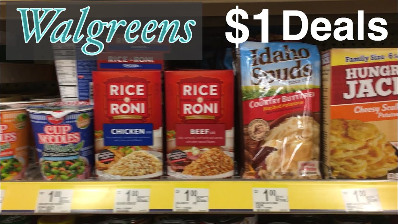 Walgreens Dollar on a budgetLow Price Products YouTube