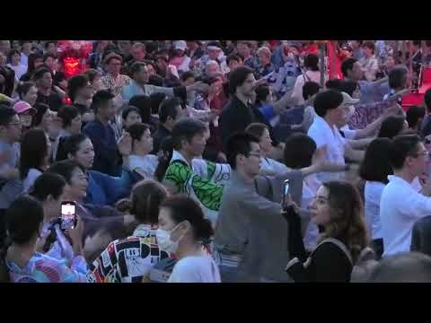 旧 台東音頭　2024年第2回奥浅草盆踊り大会17　隅田公園山谷堀広場　東京都台東区　下町台東盆踊り協議会　浅草たいこばん