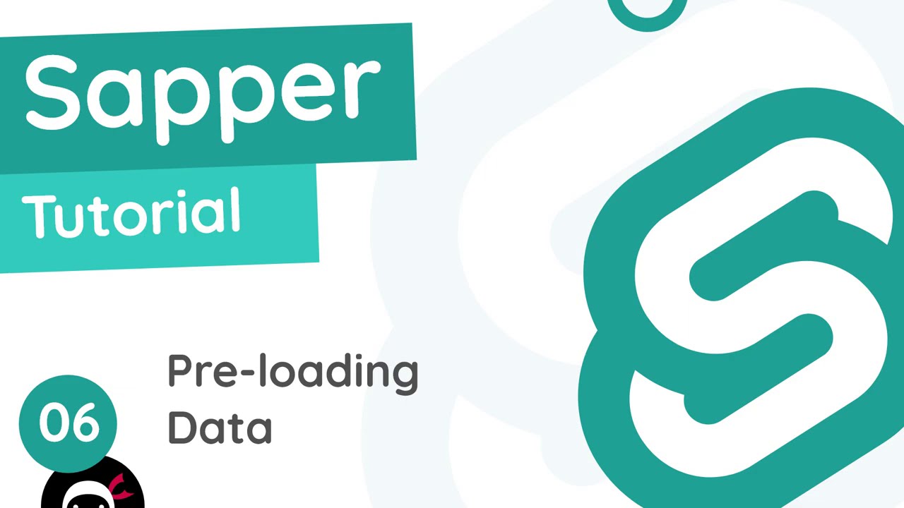 Sapper Tutorial - Preloading Data