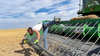 Bulldozing Wheat & Gymnastics! Montana Farming 2022 by Kate's Ag - Farm to Fashion 161,112 views 1 year ago 7 minutes, 22 seconds